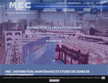 Tablet Screenshot of mec-france.com